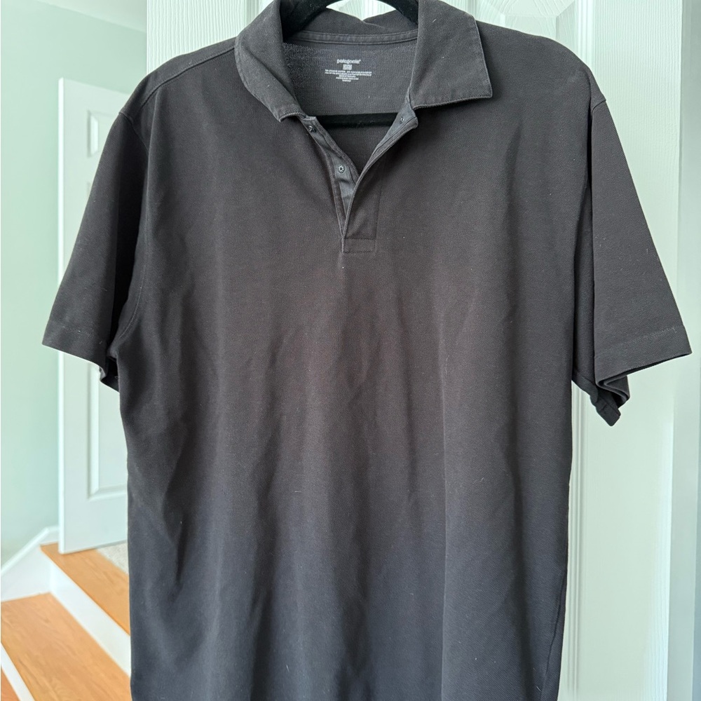 Patagonia Black Polo Shirt